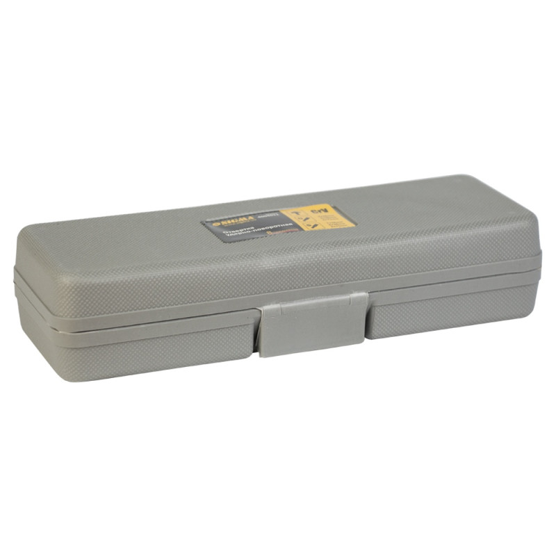 SIGMA Викрутка ударно-поворотна з битами 8шт CRV (пластик кейс) (4004011)