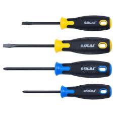 SIGMA Набір викруток воронінням 4шт CrV (4007651)