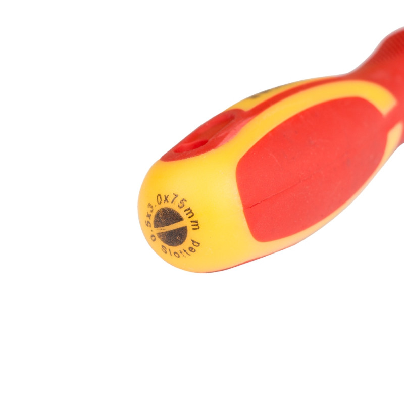 SIGMA Отвертка диэлектрическая шлицевая SL3.0×75мм 1000В СRV (4008011)