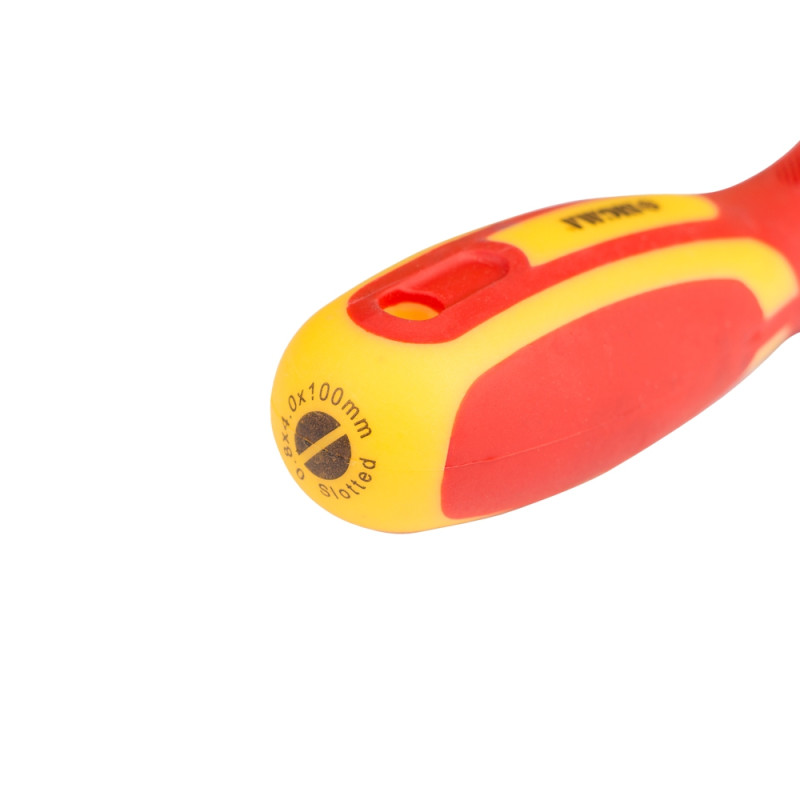 SIGMA Отвертка диэлектрическая шлицевая SL4.0×100мм 1000В CrV (4008031)