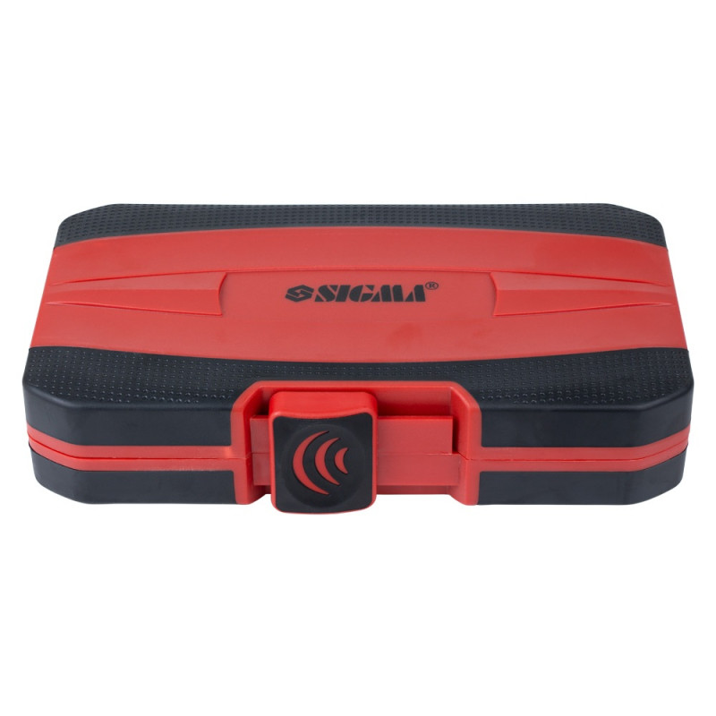 SIGMA Набір викруток діелектричних 11шт + викрутка-індикатор 250В CrV (пласт кейс) (4008411)