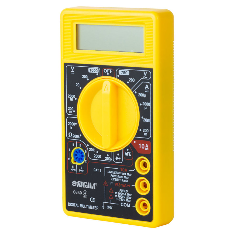 SIGMA Мультиметр цифровой (4008571)