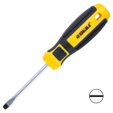 SIGMA Отвертка шлицевая SL 5.0×75мм CrV Mega (4009201)