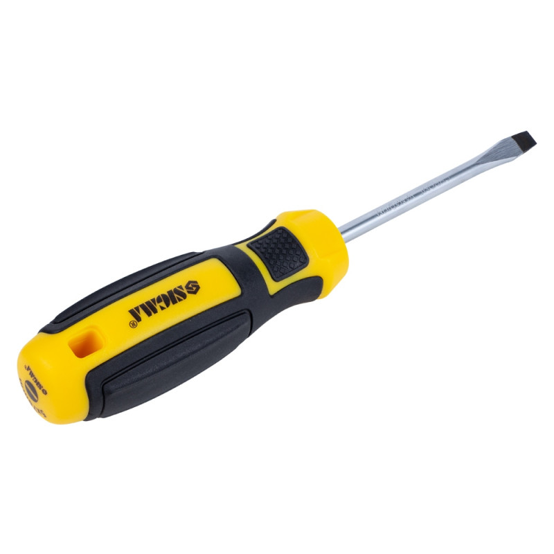 SIGMA Отвертка шлицевая SL 5.0×75мм CrV Mega (4009201)