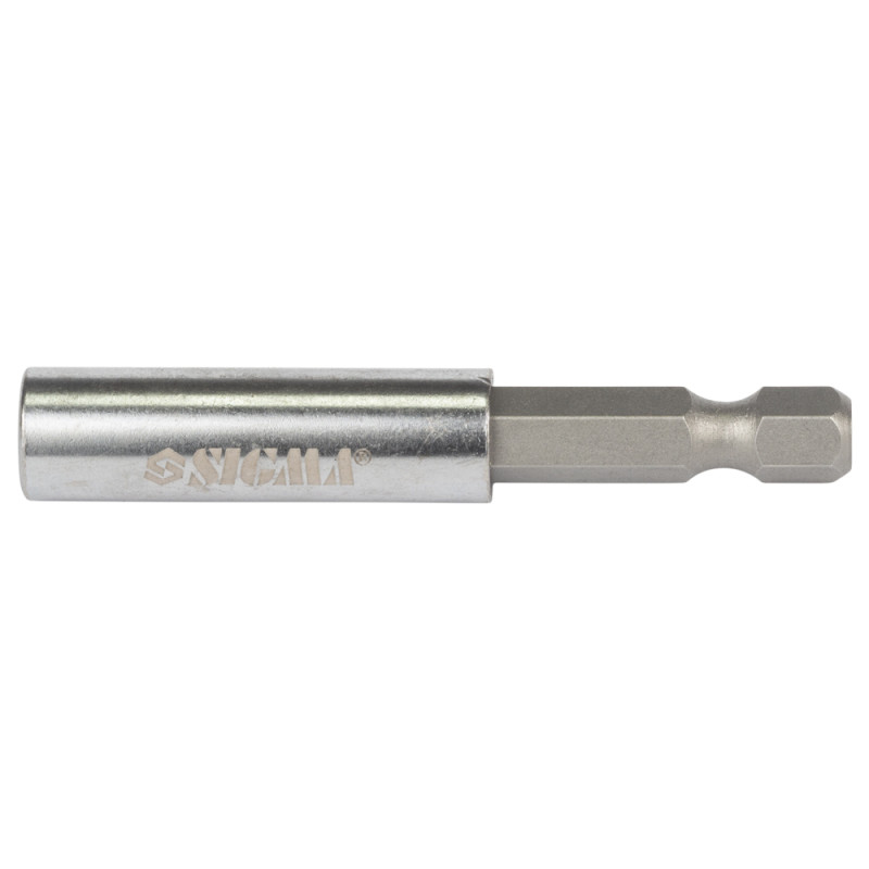 SIGMA Адаптер магнитный для бит ¼" 5шт CrV (блистер) (4020631)