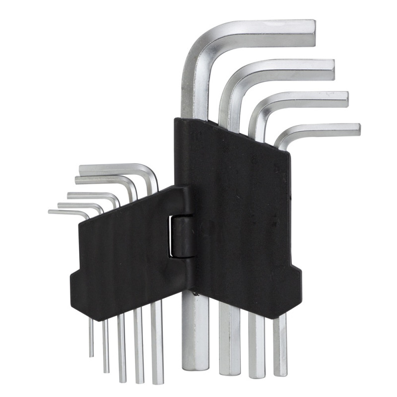 SIGMA Ключи шестигранные 9шт 1.5-10мм CrV (короткие) (4022011)