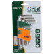 Grad Ключи шестигранные 9шт 1.5-10мм CrV (короткие шары) (4022175)