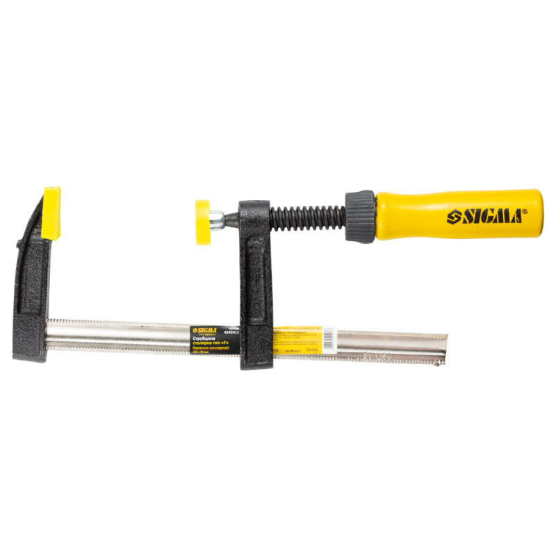 SIGMA Струбцина столярная тип F 150×50мм DIN 5117 (4242411)