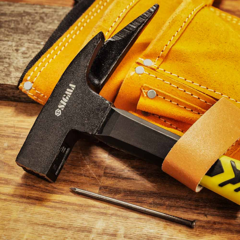 SIGMA Молоток кровельщика 600г фибергласовая ручка (4314011)