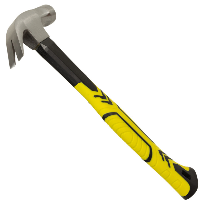 SIGMA Молоток-цветоход 450г фибергласовая ручка (магнит) (4315011)