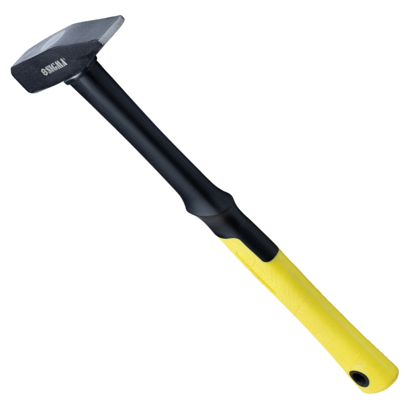 SIGMA Молоток 300г слесарная фибергласовая ручка (4316031)