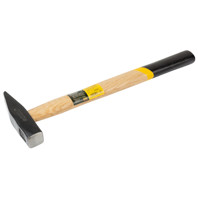 SIGMA Молоток 300г слесарная деревянная ручка (дуб) (4316331)