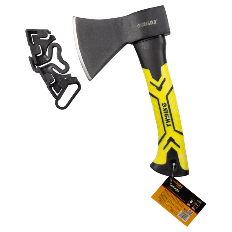 SIGMA Топор 500г фибергласовая ручка (4321051)