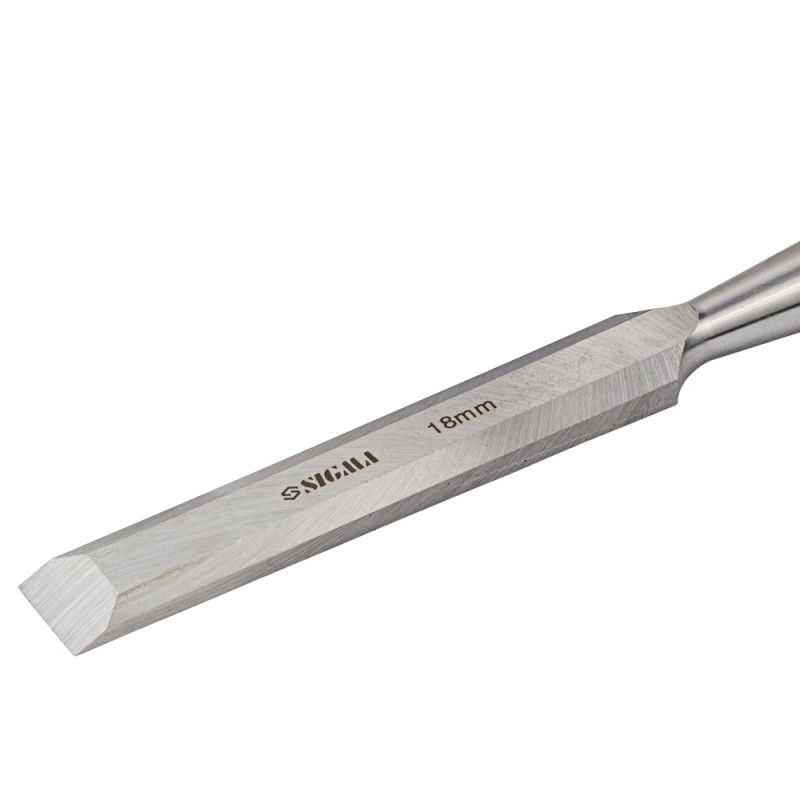 SIGMA Стамеска ударная 18мм двухкомпонентная ручка CrV (4326381)