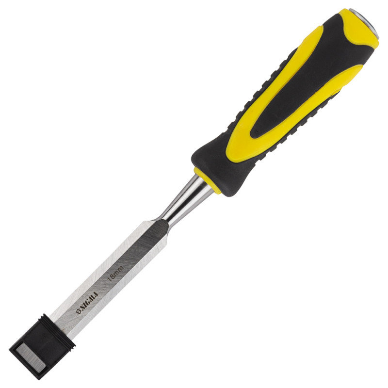 SIGMA Стамеска ударная 18мм двухкомпонентная ручка CrV (4326381)