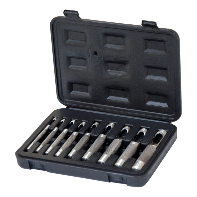 SIGMA Набор просечек 9 ед 3-12мм (кейс) (4328411)