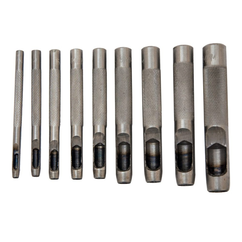 SIGMA Набор просечек 9 ед 3-12мм (кейс) (4328411)