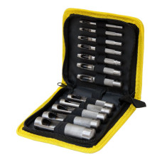 SIGMA Набор просечек 12ед 3-10, 12, 14, 16, 19мм (чехол) (4328431)