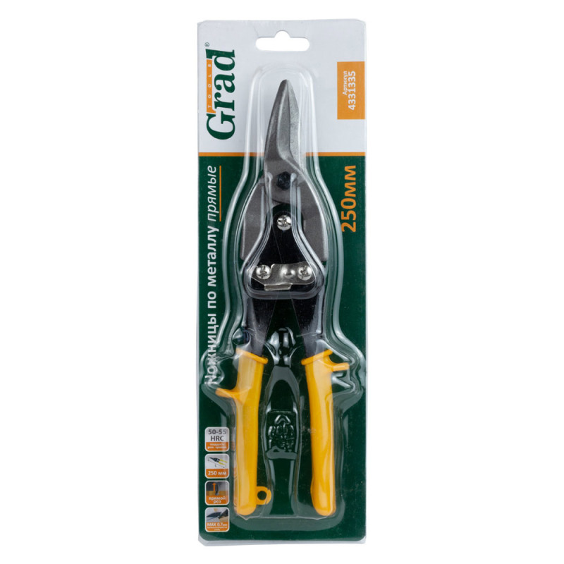 Grad Ножницы по металлу прямые 250мм (4331335)