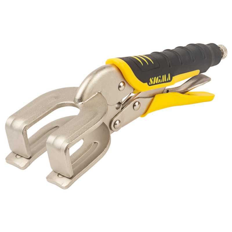 SIGMA Клещи зажимные тип "U" 230мм CrV (4340151)