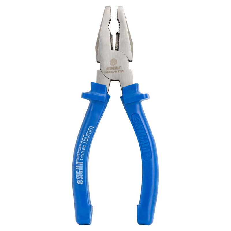SIGMA Плоскогубцы 160мм синие (4341161)