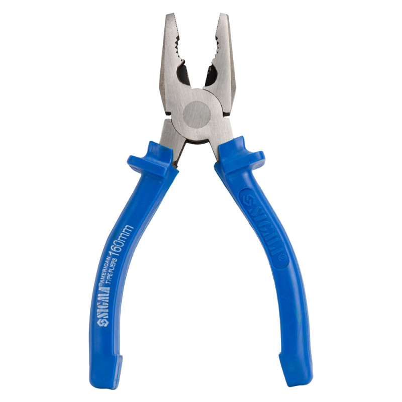 SIGMA Плоскогубцы 160мм синие (4341161)