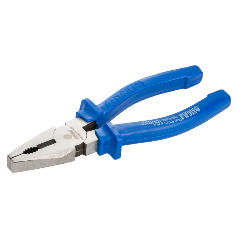 SIGMA Плоскогубцы 160мм синие (4341161)