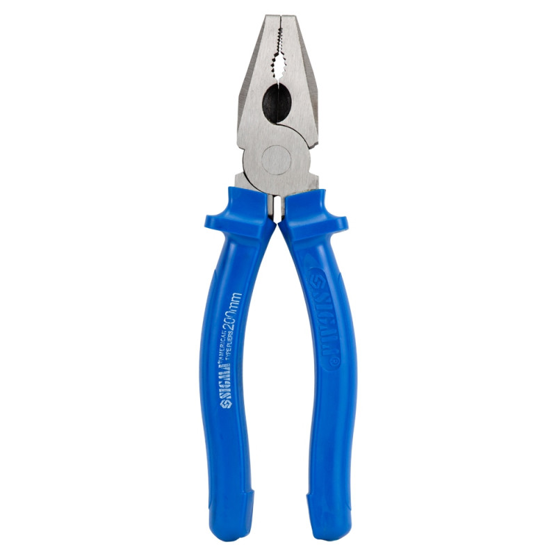 SIGMA Плоскогубцы 200мм синие (4341201)