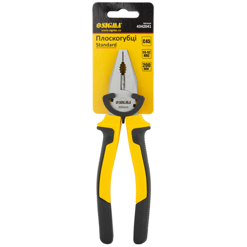 SIGMA Плоскогубцы 200мм Standard (4342041)