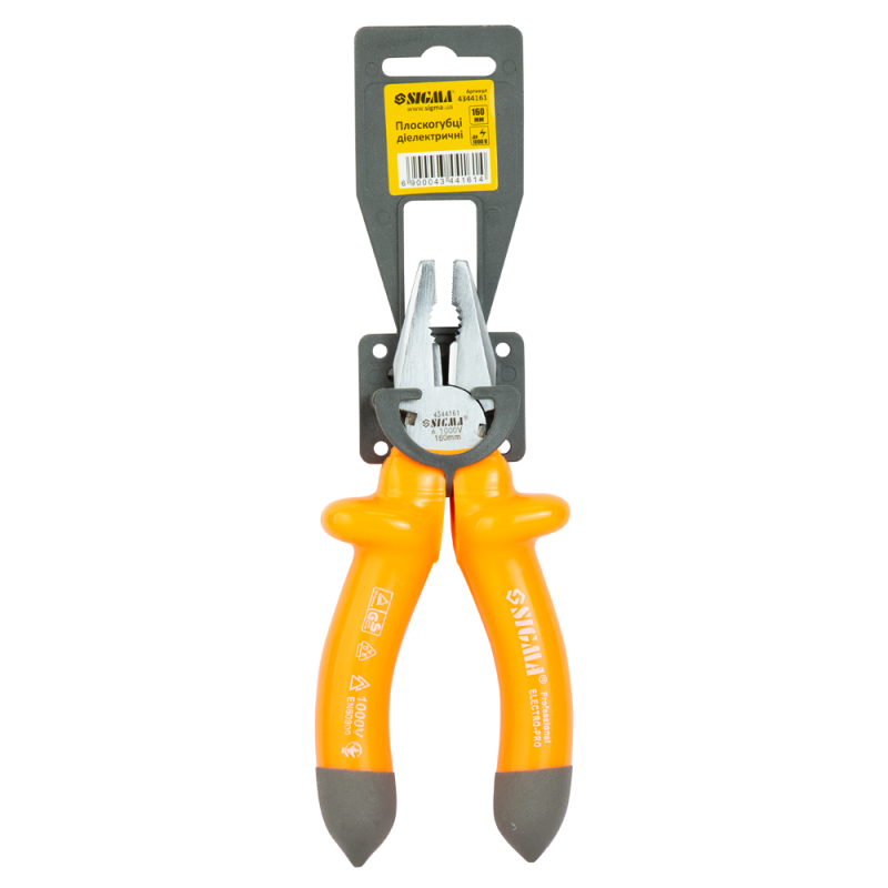SIGMA Плоскогубцы диэлектрические 160мм 1000В (4344161)