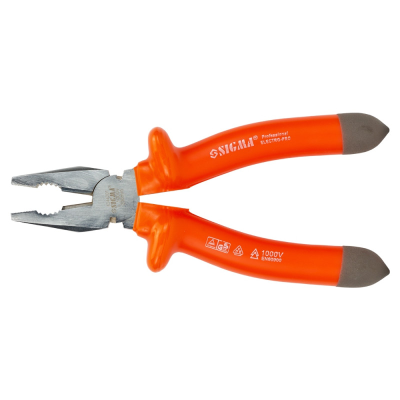 SIGMA Плоскогубцы диэлектрические 200мм 1000В (4344201)