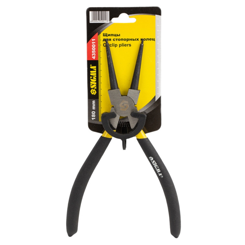 SIGMA Съемник стопорных колец 180мм (внутренние прямые) (4350011)