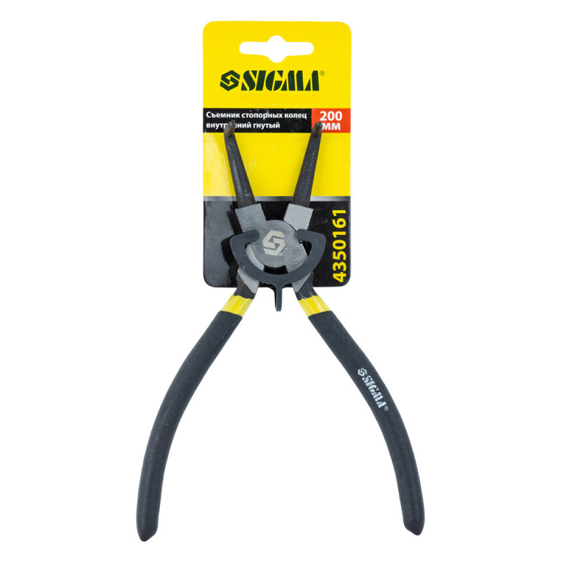 SIGMA Съемник стопорных колец 200мм (внутренние гнутые) (4350161)