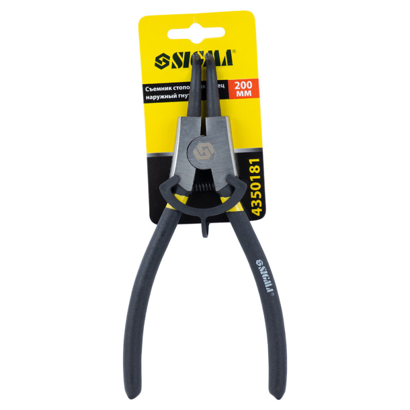 SIGMA Съемник стопорных колец 200мм (наружные гнутые) (4350181)