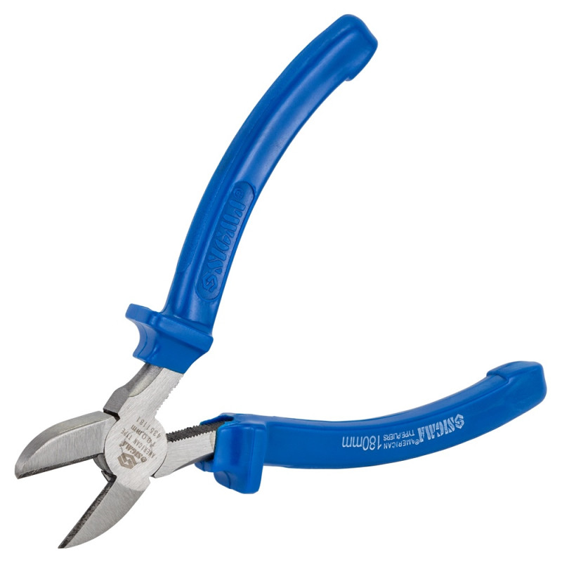 SIGMA Бокорезы 180мм синие (4351181)