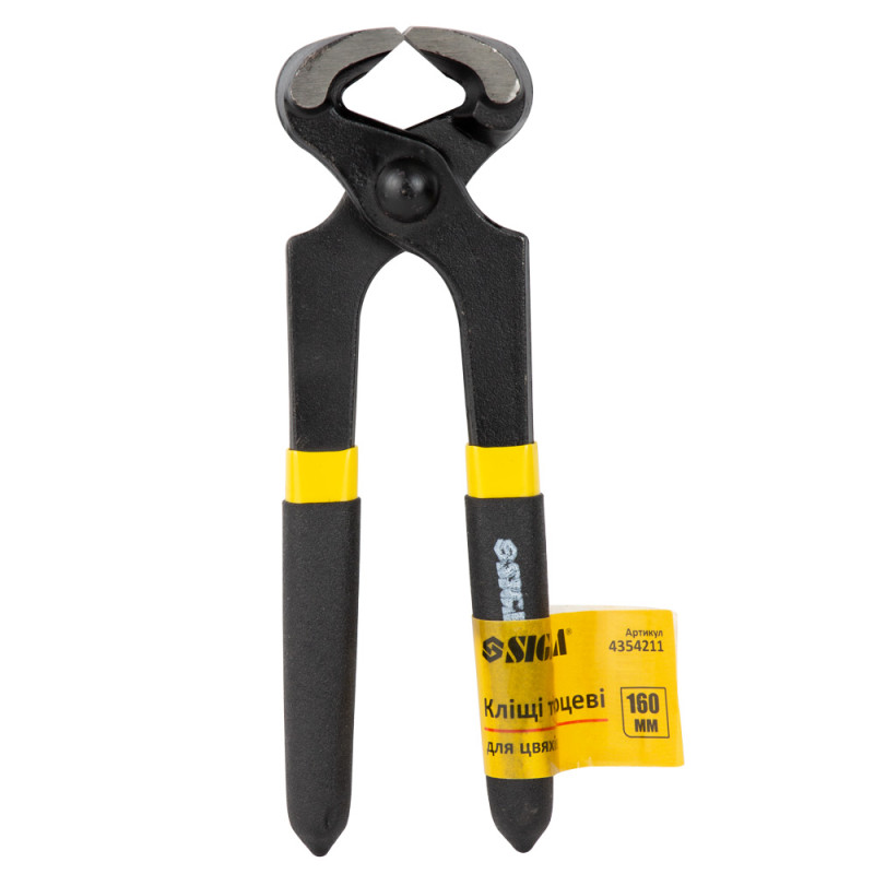 SIGMA Клещи торцевые для гвоздей 160мм (4354211)