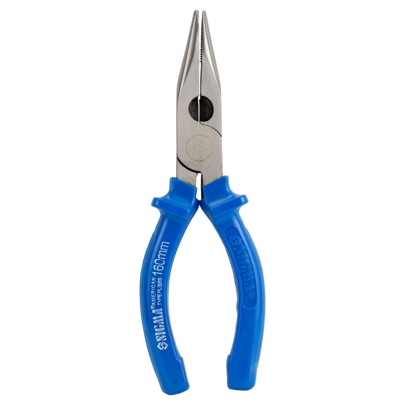 SIGMA Долгогубцы прямые 160мм синие (4357161)