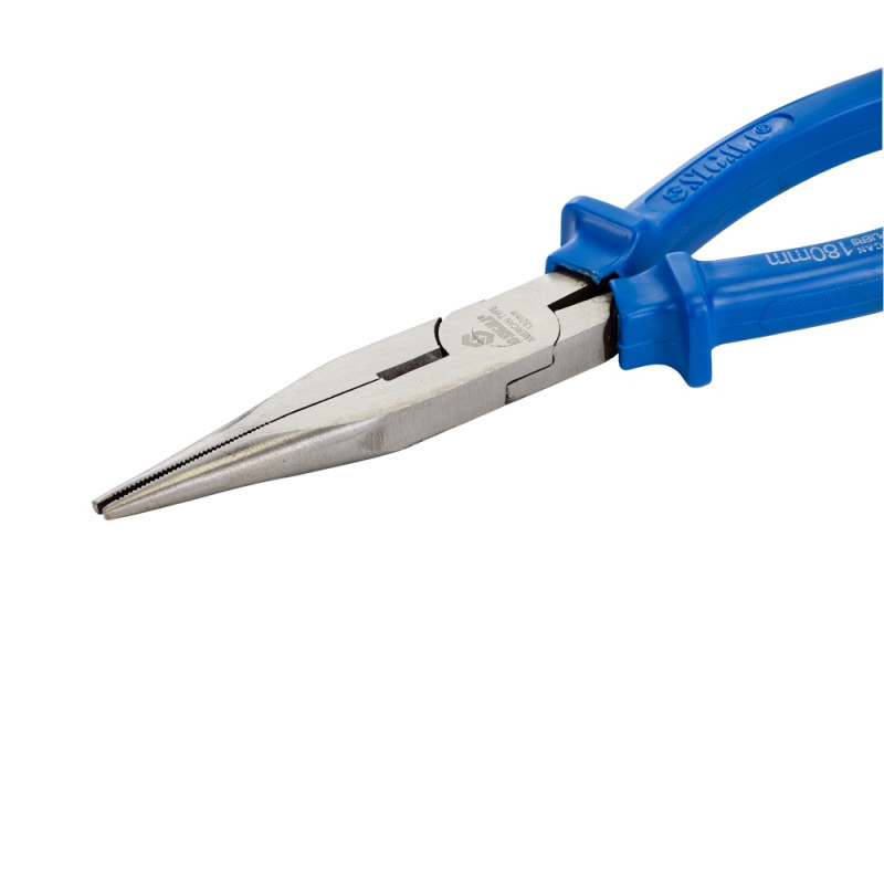 SIGMA Долгогубцы прямые 180мм синие (4357181)