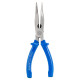 SIGMA Долгогубцы прямые 180мм синие (4357181)