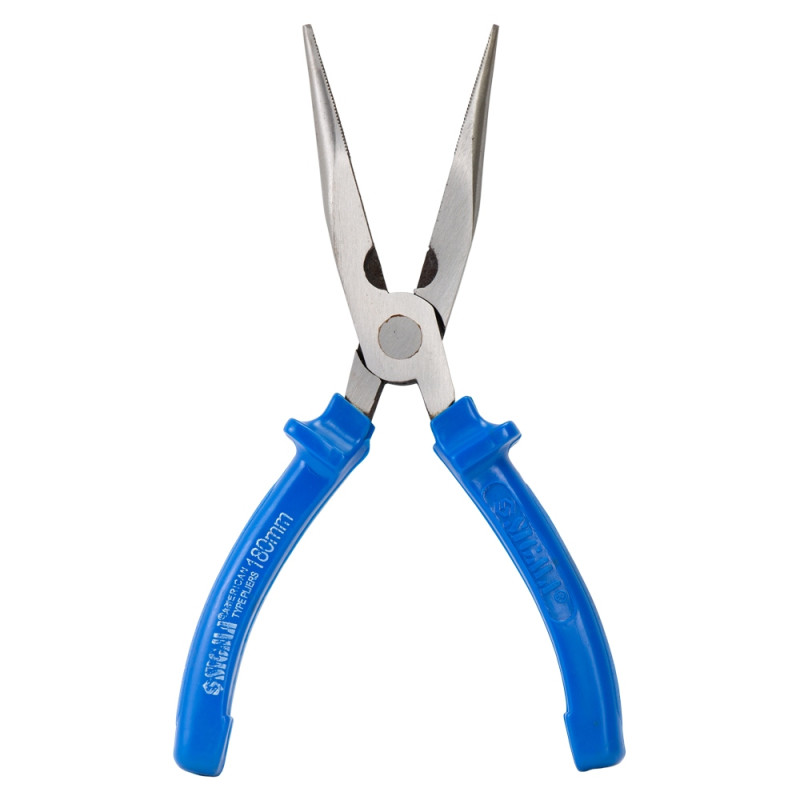 SIGMA Долгогубцы прямые 180мм синие (4357181)