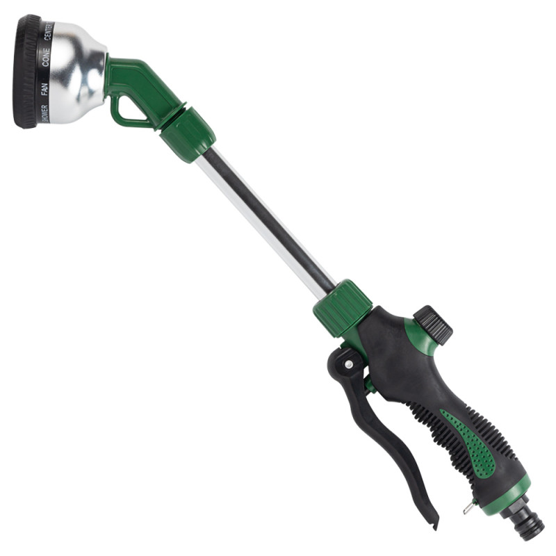 Grad Пистолет-распылитель 10 режимов с удлинителем 400мм (металлический) (5012135)