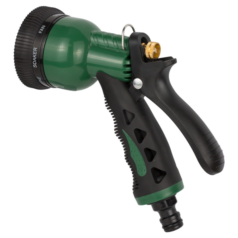 Grad Пистолет-распылитель 8-ми режимный металлический (ABS+TPR) (5012415)