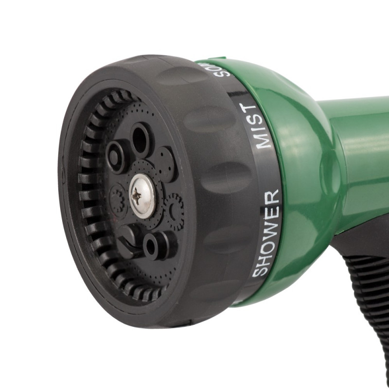 Grad Набор для полива: пистолет-распылитель 7-ми режимный 2 коннектора + адаптер (ABS+TPR) (5012505)