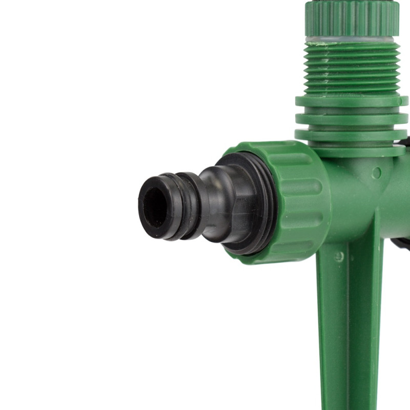 Grad Дождеватель круговой на пластиковом колышке с верхней подачей (ABS) (5014105)