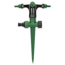 Grad Дождеватель круговой на пластиковом колышке с боковой подачей (ABS) (5014115)