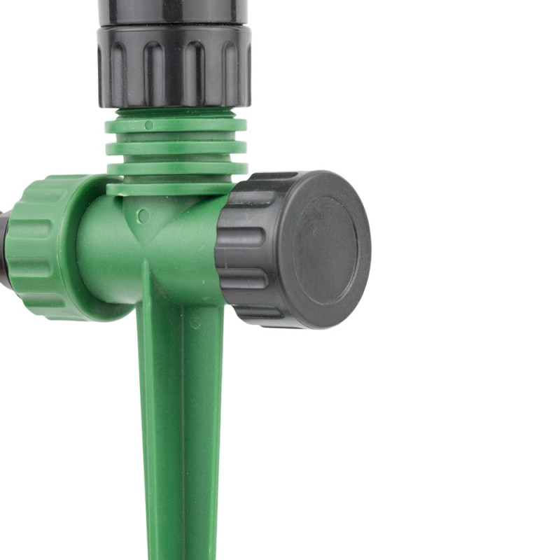 Grad Дождеватель круговой на пластиковом колышке с боковой подачей (ABS) (5014115)