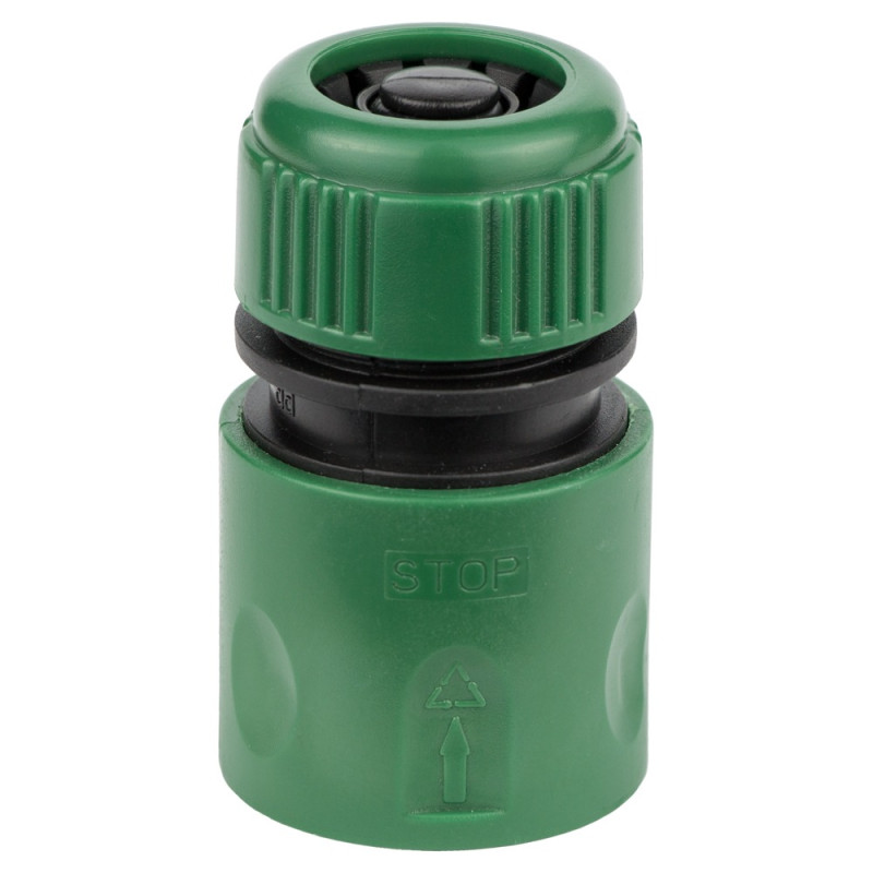 Grad Коннектор 1/2" быстросъемный аквастоп для шланга 1/2" (ABS) (5016115)