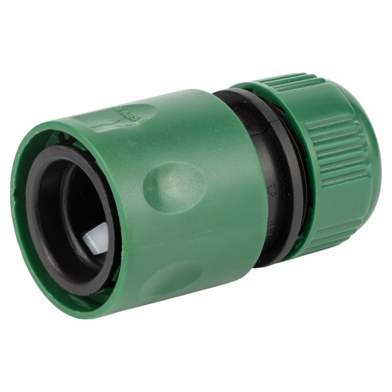 Grad Коннектор 1/2" быстросъемный аквастоп для шланга 1/2" (ABS) (5016115)