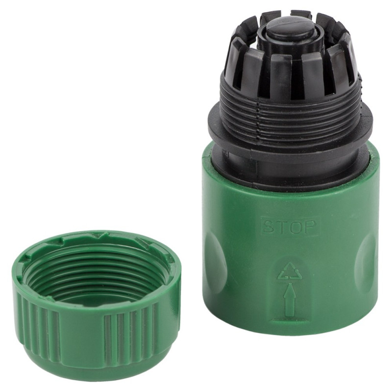 Grad Коннектор 1/2" быстросъемный аквастоп для шланга 1/2" (ABS) (5016115)
