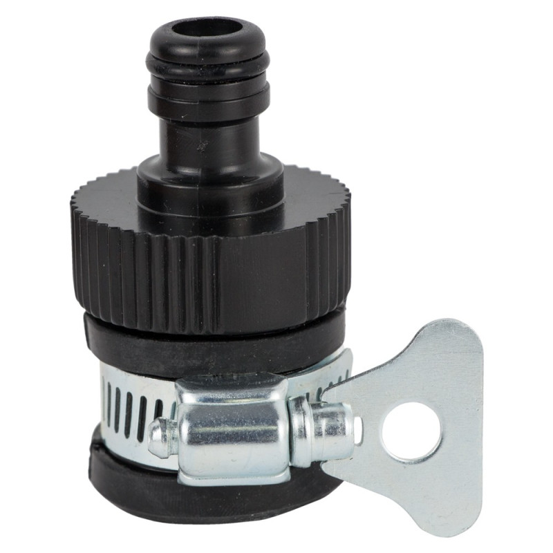 Grad Адаптер для коннектора 1/2" универсальный на кран без резьбы 1/2"×3/4" (ABS) (5016375)